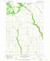 BICKLETON, WA HISTORICAL MAP GEOPDF 7.5X