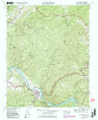 HOT SPRINGS, NC-TN HISTORICAL MAP GEOPDF
