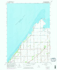 FISH POINT, MI HISTORICAL MAP GEOPDF 7.5