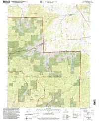 BANNER, MO HISTORICAL MAP GEOPDF 7.5X7.5