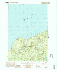 GRAND PORTAL POINT, MI HISTORICAL MAP GE