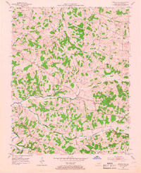 TEMPLE HILL, KY HISTORICAL MAP GEOPDF 7.