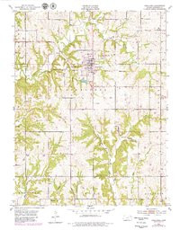 OSKALOOSA, KS HISTORICAL MAP GEOPDF 7.5X