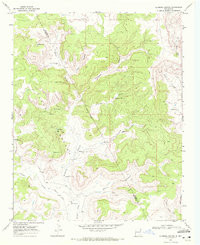 ALAMOSA CANYON, NM HISTORICAL MAP GEOPDF