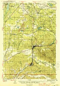 TENINO, WA HISTORICAL MAP GEOPDF 15X15 G