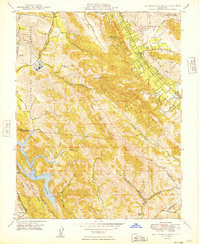 LAS TRAMPAS RIDGE, CA HISTORICAL MAP GEO