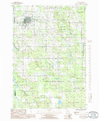 ONAWAY, MI HISTORICAL MAP GEOPDF 7.5X7.5
