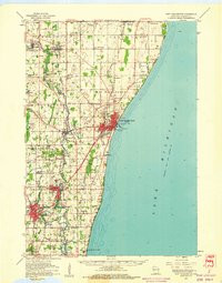 PORT WASHINGTON, WI HISTORICAL MAP GEOPD