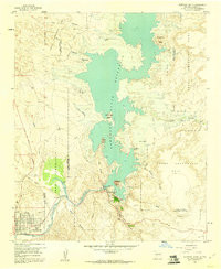 ELEPHANT BUTTE, NM HISTORICAL MAP GEOPDF