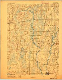 WATERLOO, WI HISTORICAL MAP GEOPDF 15X15