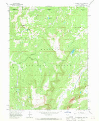 ELIZABETH MOUNTAIN, UT-WY HISTORICAL MAP