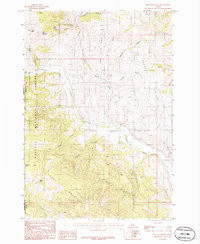 PECK MOUNTAIN, ID HISTORICAL MAP GEOPDF