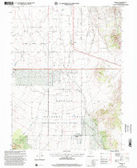 VERNON, UT HISTORICAL MAP GEOPDF 7.5X7.5