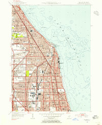 EVANSTON, IL HISTORICAL MAP GEOPDF 7.5X7