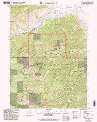 CHINA MOUNTAIN, CA HISTORICAL MAP GEOPDF