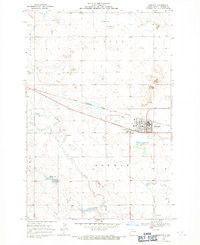 BOWMAN, ND HISTORICAL MAP GEOPDF 7.5X7.5