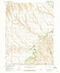 CULBERTSON SW, NE-KS HISTORICAL MAP GEOP
