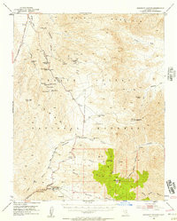 EMIGRANT CANYON, CA HISTORICAL MAP GEOPD