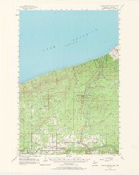 NORTH IRONWOOD, MI-WI HISTORICAL MAP GEO