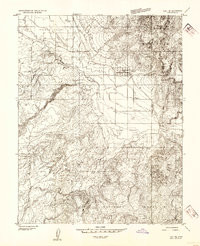 BICKNELL, UT HISTORICAL MAP GEOPDF 7.5X7
