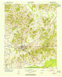DRESDEN, TN HISTORICAL MAP GEOPDF 7.5X7.