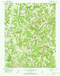 TASWELL, IN HISTORICAL MAP GEOPDF 7.5X7.