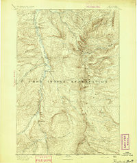 ROSEBUD, MT-WY HISTORICAL MAP GEOPDF 30X