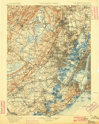 PASSAIC, NJ-NY HISTORICAL MAP GEOPDF 30X
