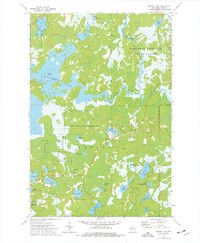 WILSON LAKE, WI HISTORICAL MAP GEOPDF 7.