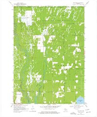 NEW MINER, WI HISTORICAL MAP GEOPDF 7.5X