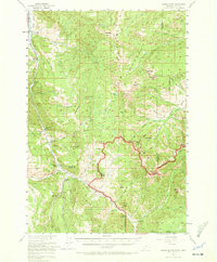 CROWN BUTTE, MT-WY HISTORICAL MAP GEOPDF