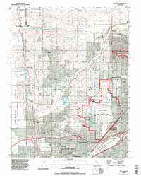 RIO LINDA, CA HISTORICAL MAP GEOPDF 7.5X