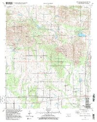 QUANAH MOUNTAIN, OK HISTORICAL MAP GEOPD