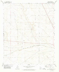 NEGRA, NM HISTORICAL MAP GEOPDF 7.5X7.5