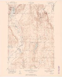 K P LAKE, MI HISTORICAL MAP GEOPDF 7.5X7