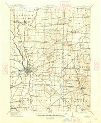 CIRCLEVILLE, OH HISTORICAL MAP GEOPDF 15