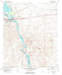 TOPOCK, AZ-CA HISTORICAL MAP GEOPDF 7.5X