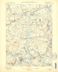 FRAMINGHAM, MA HISTORICAL MAP GEOPDF 15X