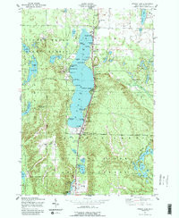 OTSEGO LAKE, MI HISTORICAL MAP GEOPDF 7.