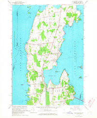 SOUTH HERO, VT-NY HISTORICAL MAP GEOPDF