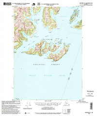 SEWARD D-1, AK HISTORICAL MAP GEOPDF 15X