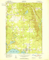LEWISTON, MI HISTORICAL MAP GEOPDF 7.5X7