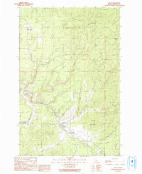 SANTA, ID HISTORICAL MAP GEOPDF 7.5X7.5