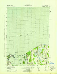 SODUS POINT, NY HISTORICAL MAP GEOPDF 7.