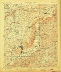 ANNISTON, AL HISTORICAL MAP GEOPDF 30X30