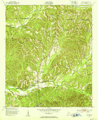 LOUVALE, GA HISTORICAL MAP GEOPDF 7.5X7.