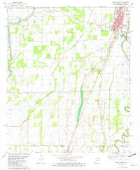 EUDORA SOUTH, AR-LA HISTORICAL MAP GEOPD