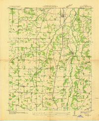 DEXTER, KY HISTORICAL MAP GEOPDF 7.5X7.5
