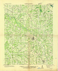 BENTON, KY HISTORICAL MAP GEOPDF 15X15 G