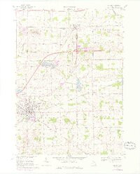 DURAND, MI HISTORICAL MAP GEOPDF 7.5X7.5